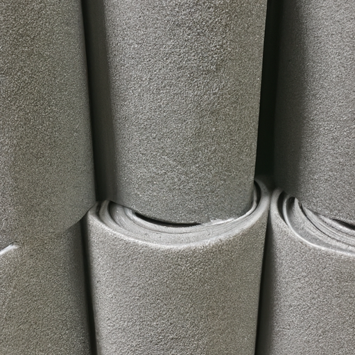 Seamless painter's adhesive felt roll gray, cheap adhesive felt rolls and covers factory