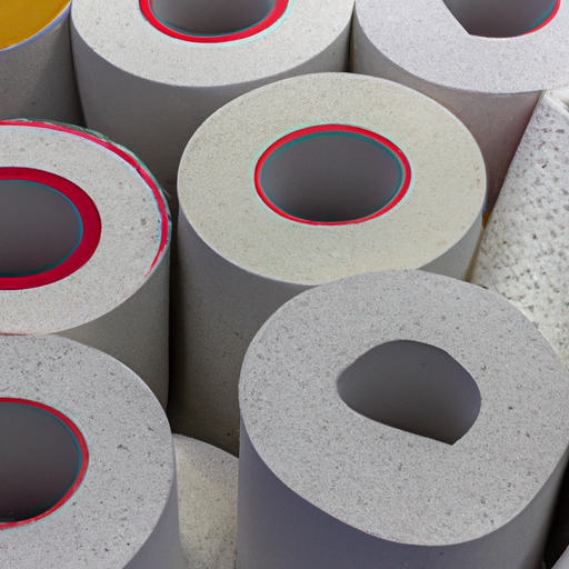 Pre-landing tape laminated wool felt roll production factory, self-adhesive felt pad anti-slip