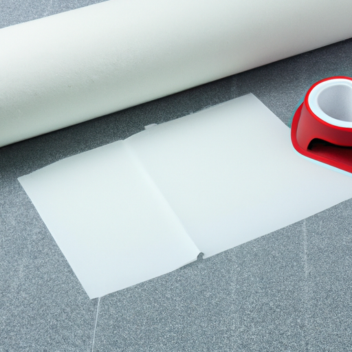 Spray glue polyester self-adhesive felt pad gripper, carpet protection self-adhesive film roll quality supplier