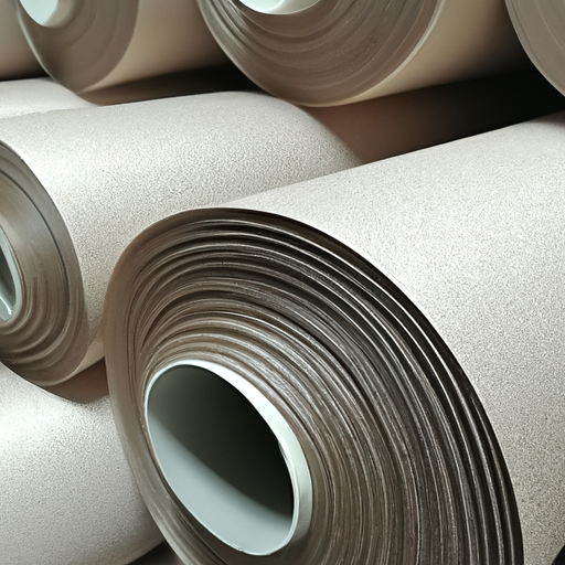 High quality manufacturer of PE laminated coated thermally bonded felt rolls and spring rolls