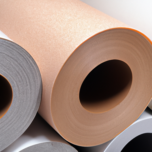 Protective felt rolls for laminating rolls at the ends manufactured by high-end manufacturers