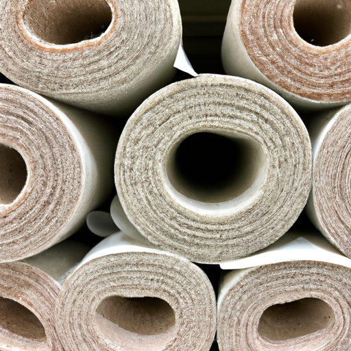 Adhesive backed wool felt rolls for insulation pre-cut best factory made