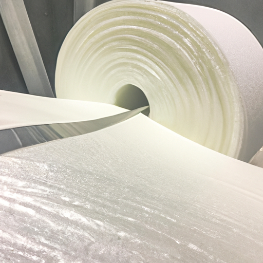 White Staircase Spunbond Polyethylene Bulk Non Woven Felt Roll Made in China Factory