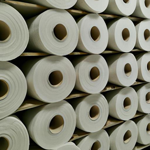 China factory white adhesive felt rolls for building protection between floors