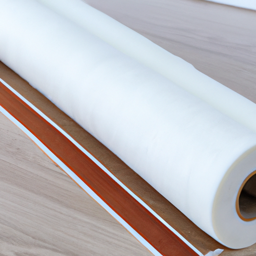 Sticky felt strips, felt rolls, Chinese factory production, manufacturing and wholesale, felt hardwood floor protection film, white felt stick, Chinese manufacturer,