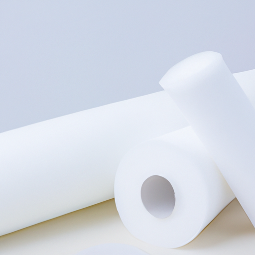 White Polyester Felt Fabric Adhesive Felt Dots China Best Factory, Custom Felt Adhesive White Felt Roll China Manufacturer,