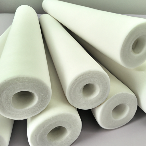 Chinese manufacturer of acrylic coated pure cotton industrial felt rolls, Chinese wholesaler of cheap felt construction felt white felt sticks,