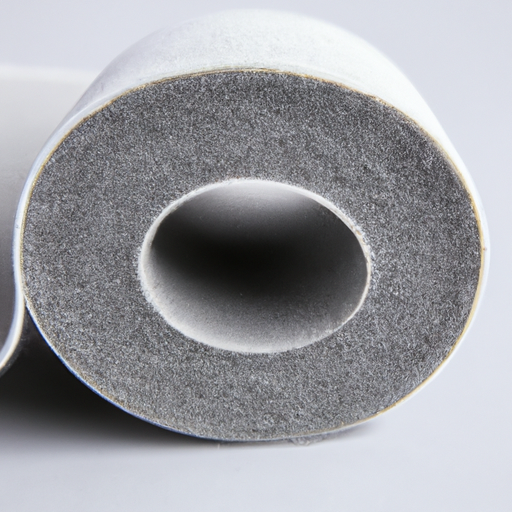 Chinese supplier of white hard felt roll with adhesive backing, Chinese manufacturer of dark gray felt adhesive felt roll,