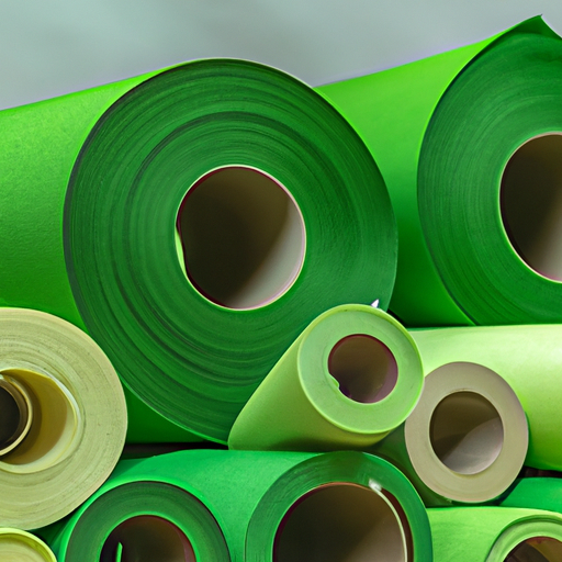 Chinese manufacturer of domestic nonwoven fabric rolls made of white felt, high-quality factory of textile lamination, adhesive backed green felt rolls in China,